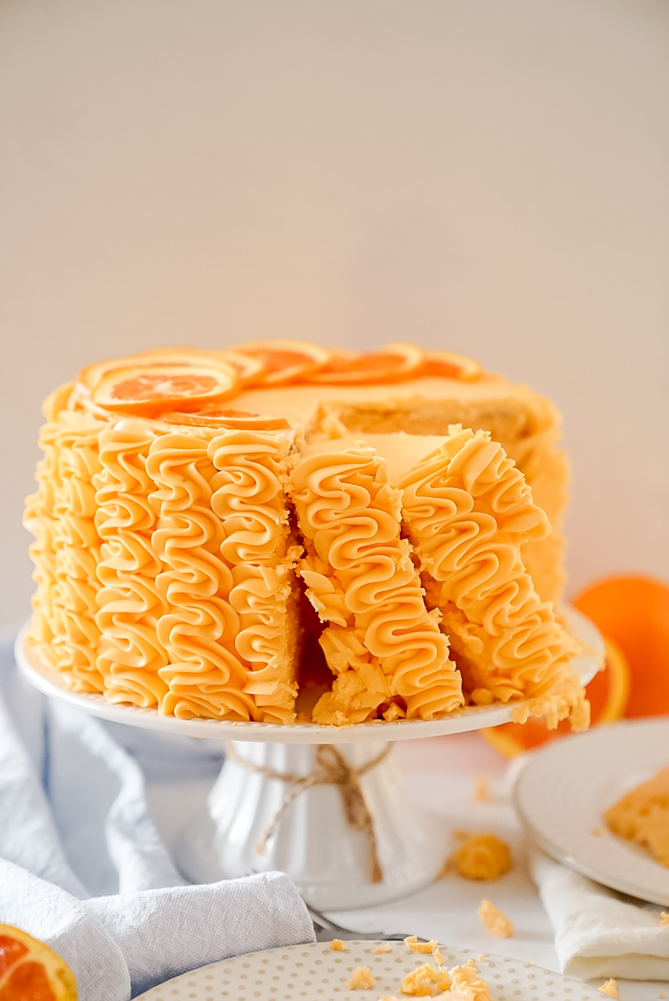 Orange Cream Cake – Deliciously Sprinkled