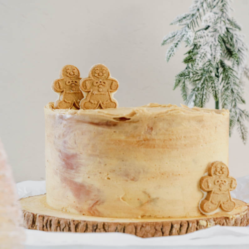 caramel gingerbread cake