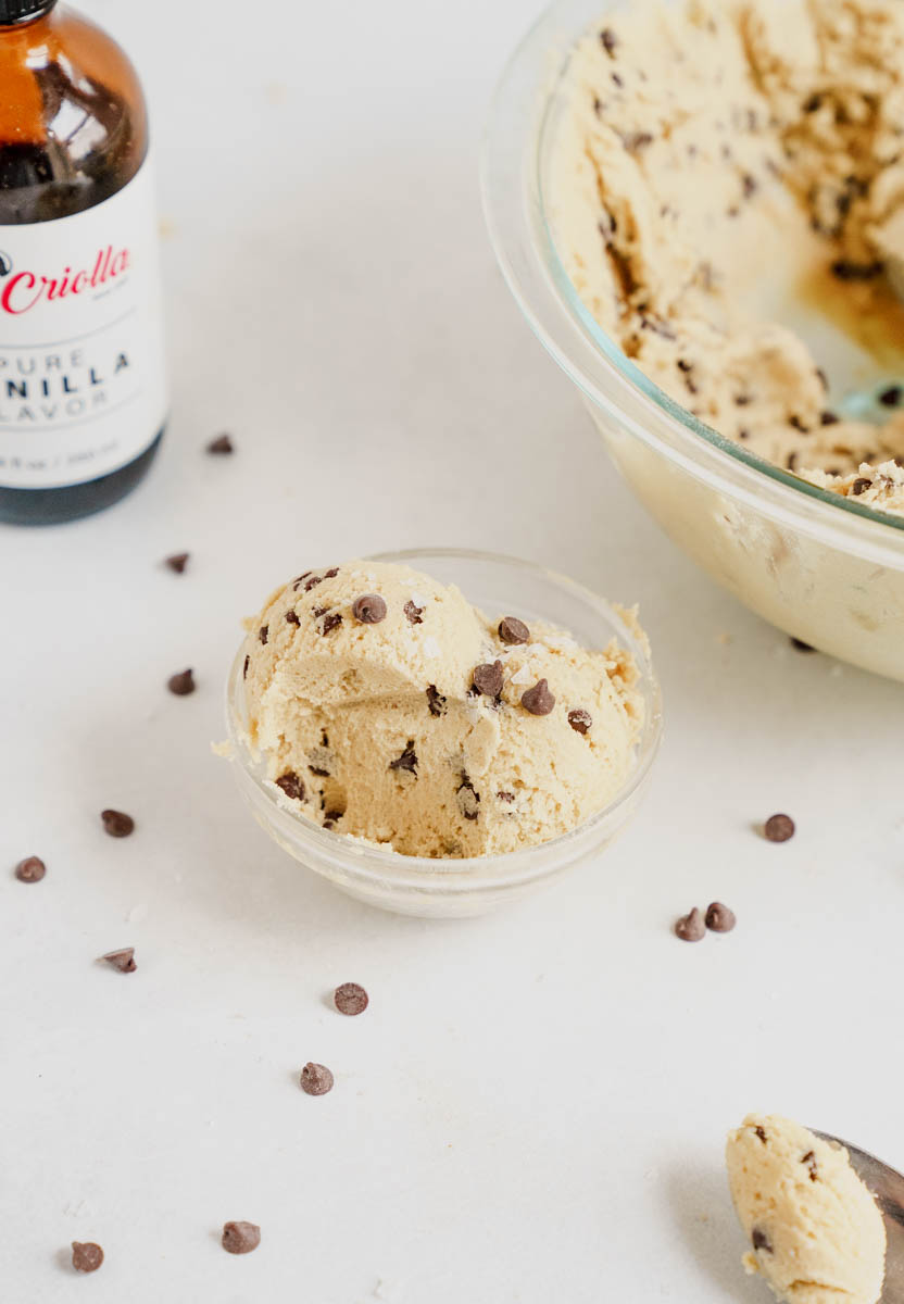 The Easiest Edible Cookie Dough Cake Babe Bakery
