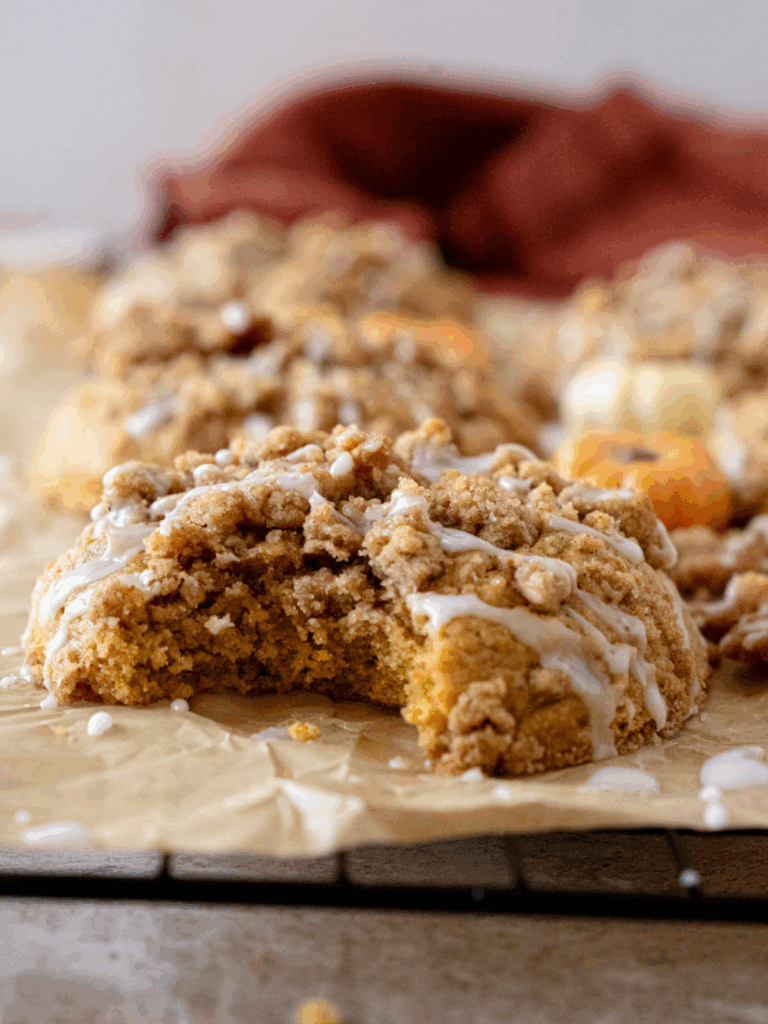 pumpkin coffee cake cookies