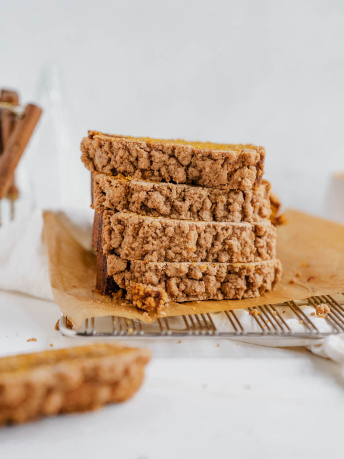 Easy Pumpkin Bread With Streusel Topping Recipe - Cake Babe