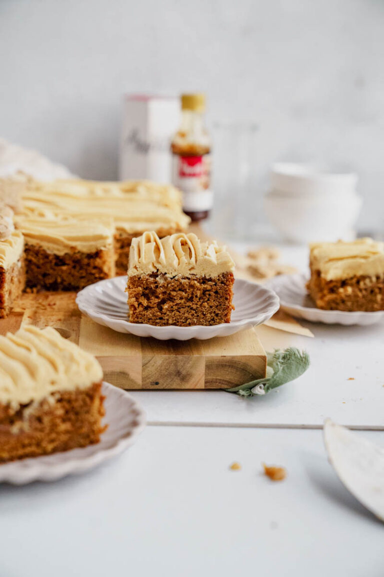 Super Easy Gingerbread Cake With Frosting - Cake Babe Bakery