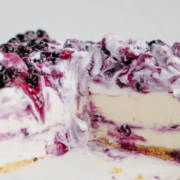No Bake Blueberry Cheesecake