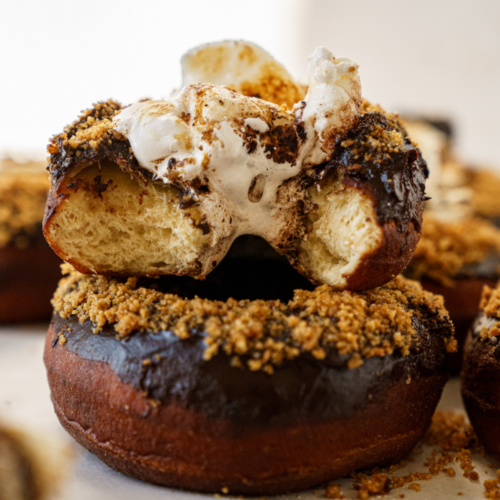 brioche s'mores donut