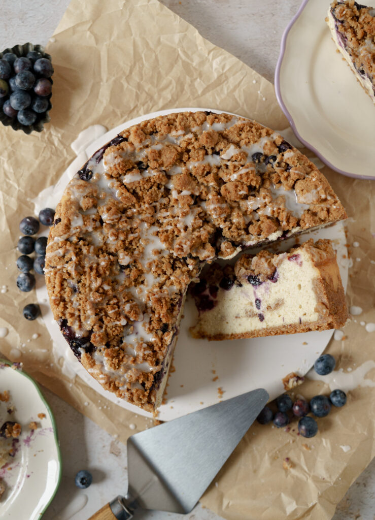 Blueberry Muffin Cheesecake