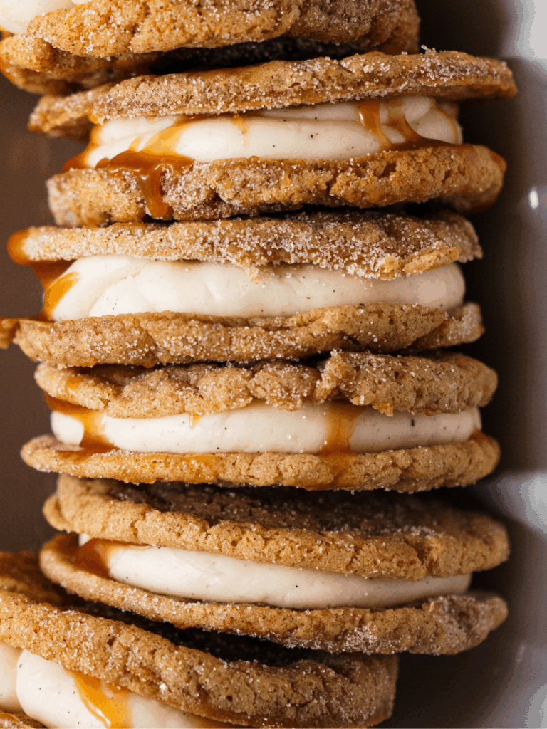 Snickerdoodle Caramel Cookies