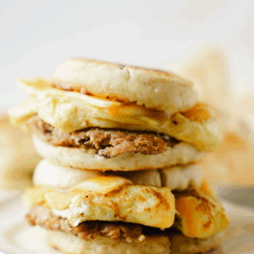English Muffin Breakfast Sandwich