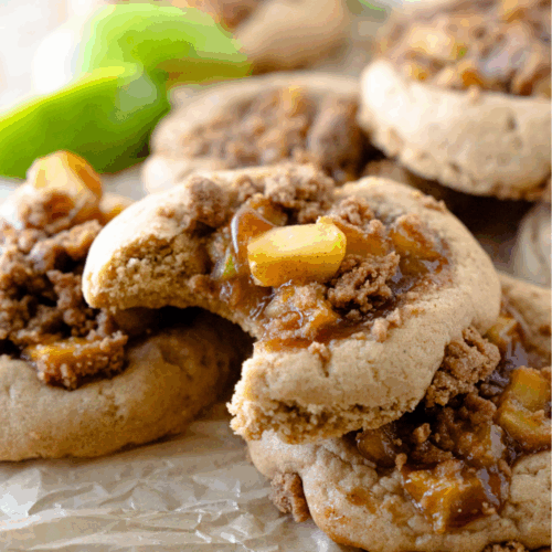 apple crumb cookies