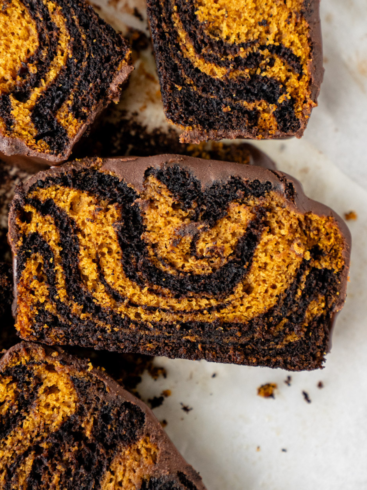 pumpkin chocolate swirl bread
