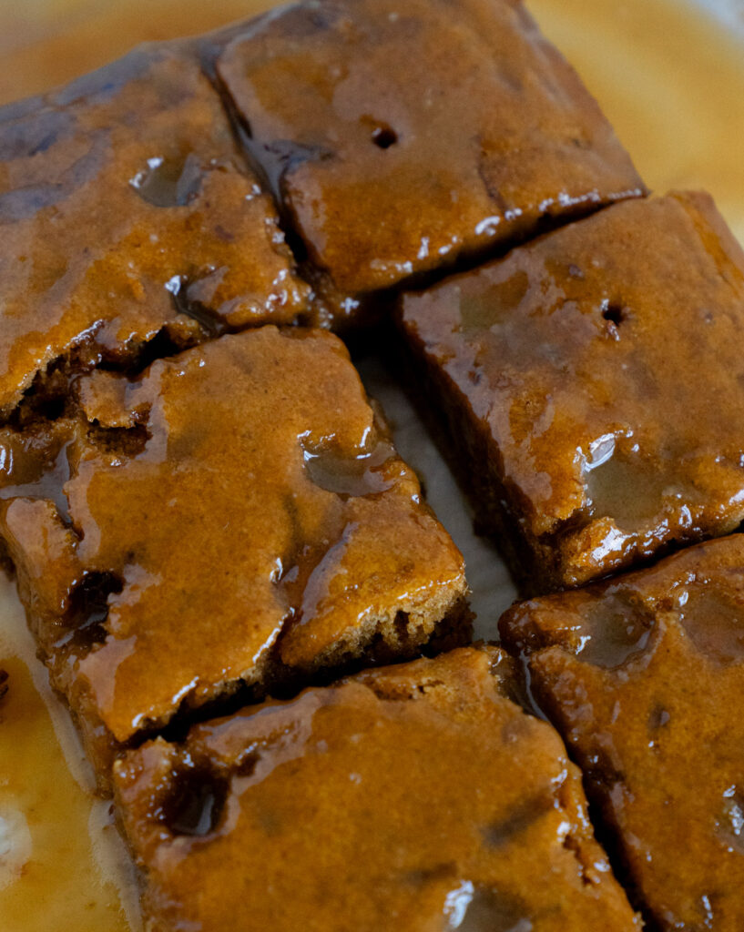 pumpkin sticky toffee pudding