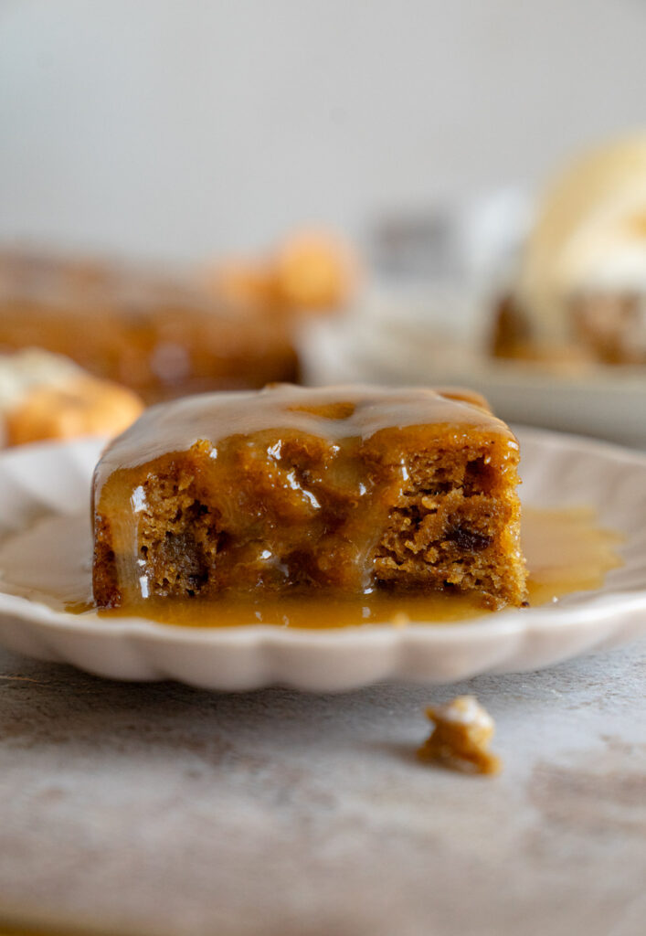 pumpkin sticky toffee pudding