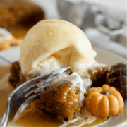 pumpkin sticky toffee pudding