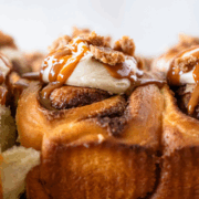 dulce de leche cinnamon rolls