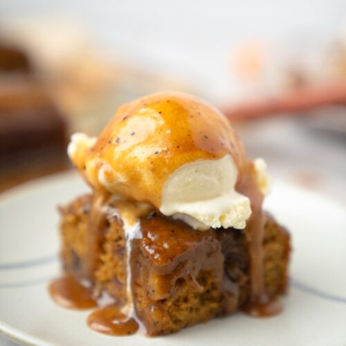 Pumpkin Chai Sticky toffee