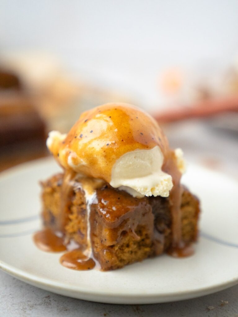 Pumpkin Chai Sticky toffee