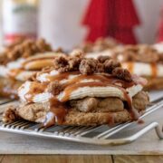 Gingerbread Caramel Streusel Cookie