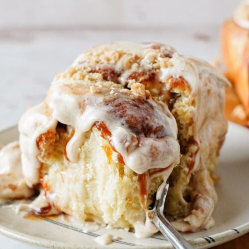 banana bread cinnamon rolls