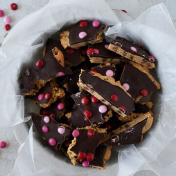 chocolate chip cookie bark