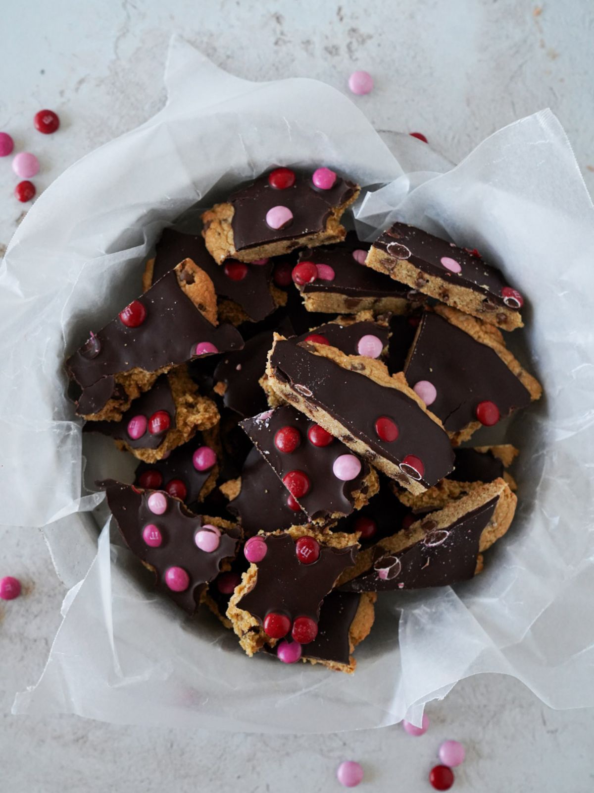 chocolate chip cookie bark