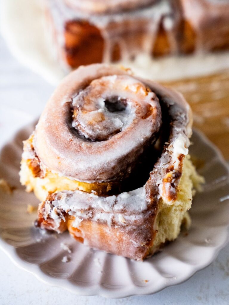 glazed cinnamon roll recipe