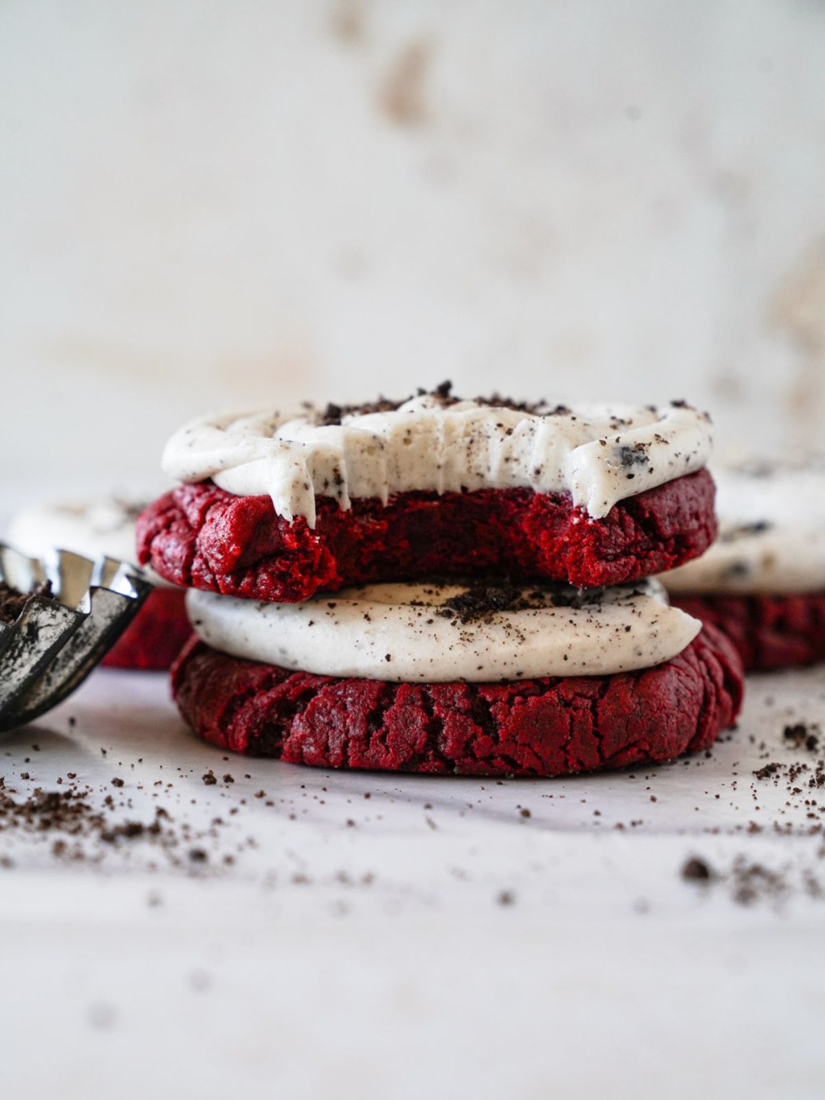 oreo red velvet cookies