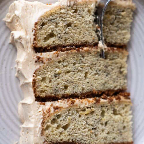 biscoff banana cake