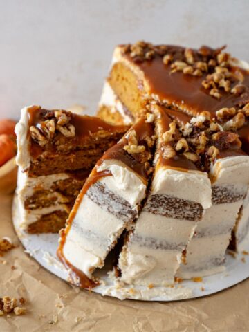 caramel carrot cake recipe
