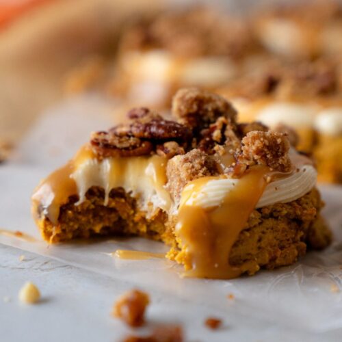 caramel carrot cake cookies