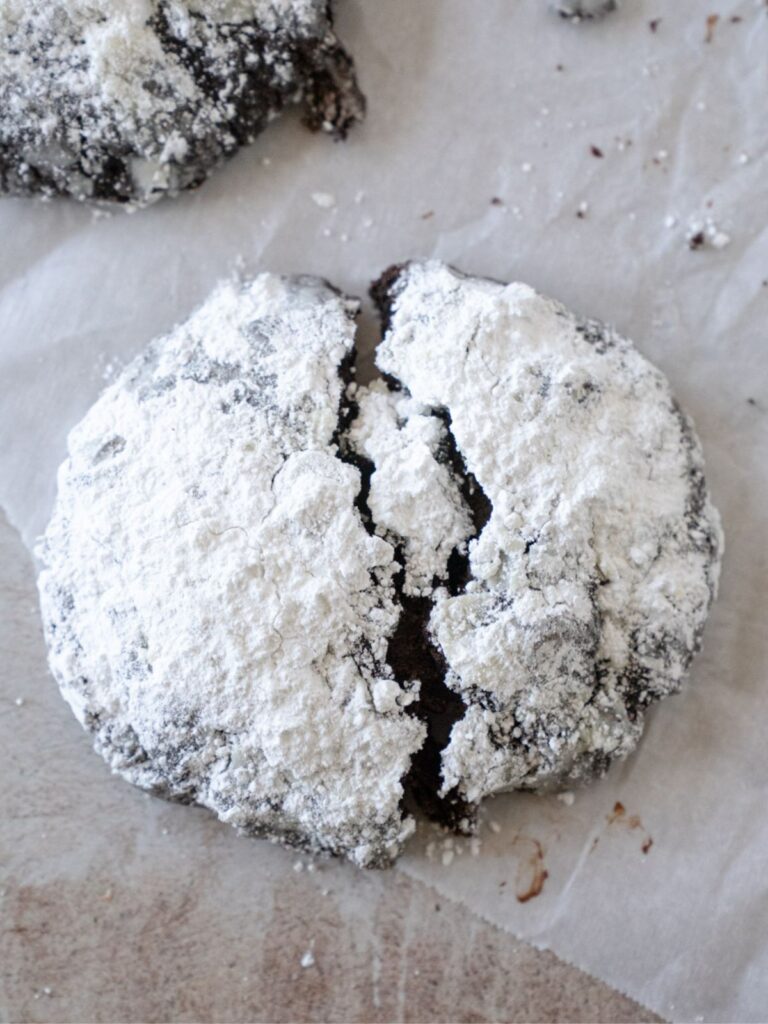 molten lava chocolate cookie