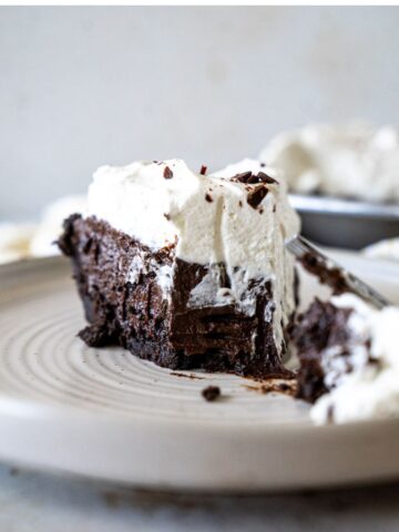no bake chocolate cream pie