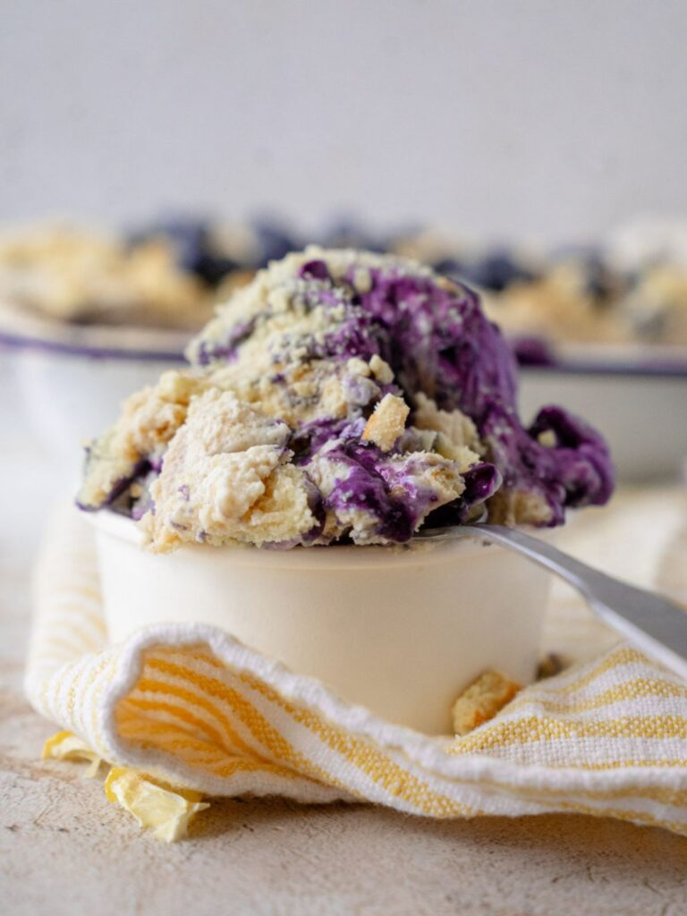 No bake blueberry pie pudding