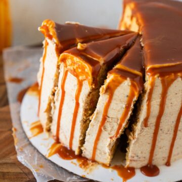 caramel brown butter cake
