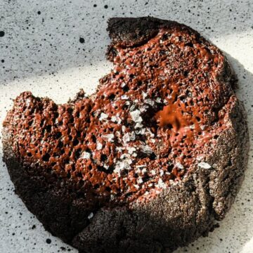 Fudgy Double Chocolate Cookies
