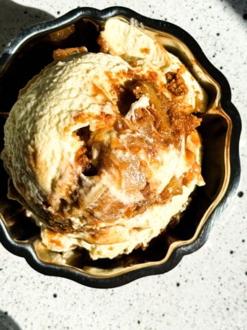 caramel apple pudding