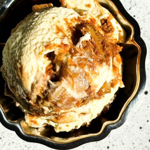 caramel apple pudding