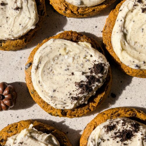 pumpkin oreo cookies